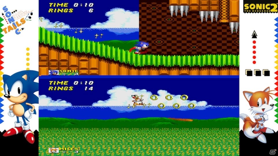 「SEGA AGES ソニック・ザ・ヘッジホッグ2」の配信日が2月13日に決定！初心者も遊びやすい「リングキープモード」が収録の画像3