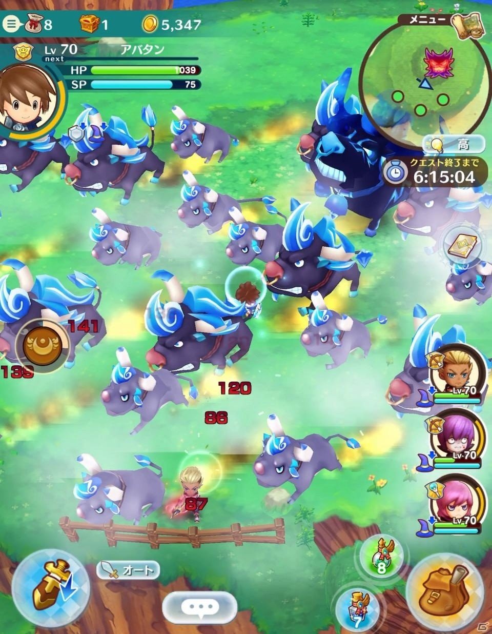 「ファンタジーライフ オンライン」怒涛のフィールドボスラッシュ「モンスターフェス 雌雄決戦」が実施！の画像6