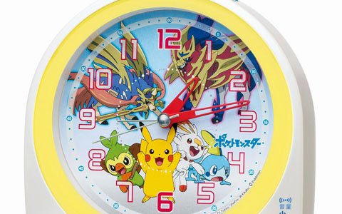 ポケットモンスター デザインの目覚まし時計が2月21日に発売