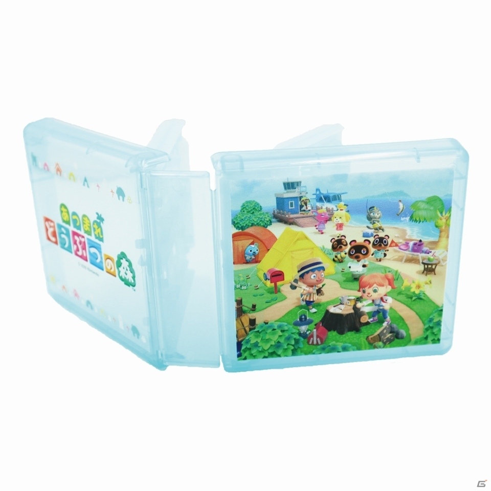 「あつまれ どうぶつの森」デザインのポーチやハードカバーなどSwitch用アクセサリーが3月20日に発売！の画像3