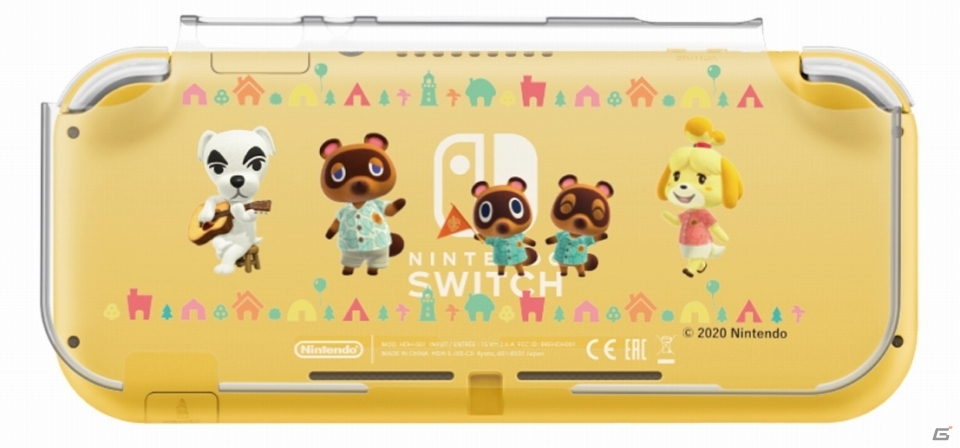 「あつまれ どうぶつの森」デザインのポーチやハードカバーなどSwitch用アクセサリーが3月20日に発売！の画像6