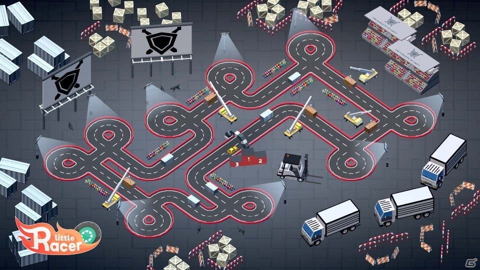レトロスタイルのスロットレーシング「Little Racer」がSwitch向けに2月13日発売！の画像3
