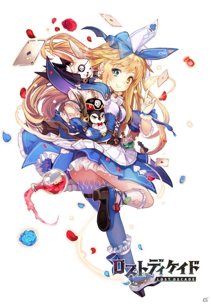 スマホ向けファンタジーRPG「ロストディケイド」が配信開始！★3「アリス」が手に入るお茶会イベントもの画像4