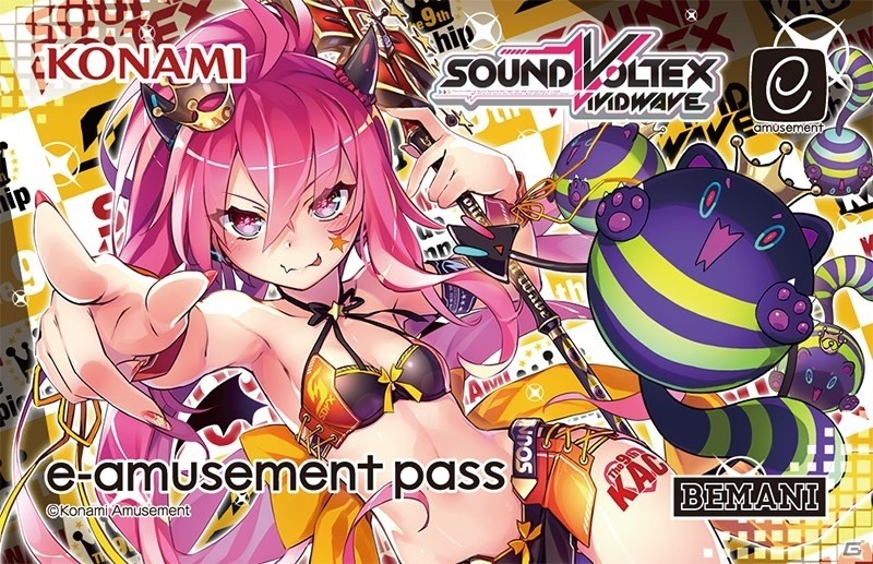 SOUND VOLTEX VIVID WAVE」KAC開催を記念してオリジナルe-amusement