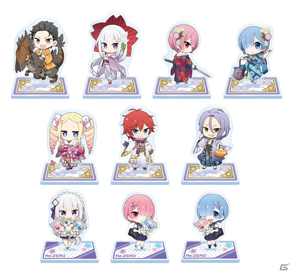 アクリルミニスタンド（着物＆制服ver.）（全10種）※UFOキャッチャー限定景品