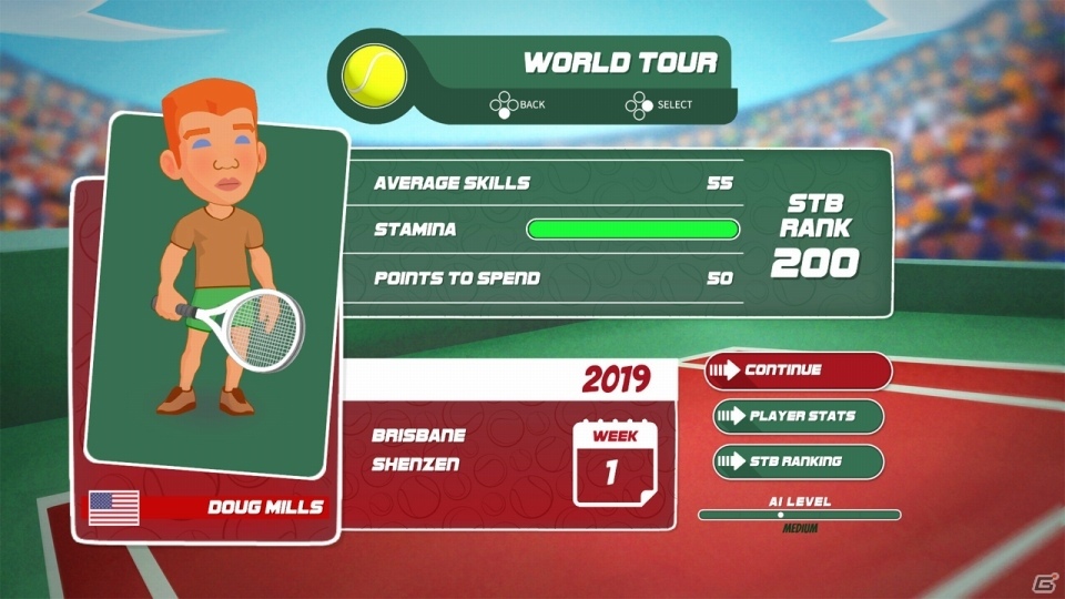 Switch「Super Tennis Blast」が発売！本格派から特殊ルールまで多彩な遊び方ができるテニスゲームの画像9