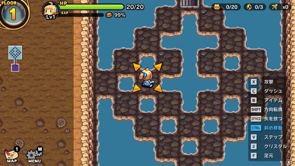 初心者でも楽しめるローグライクゲーム「魔女の迷宮」PC版がSteam/DMM GAMES PCゲームフロアにて配信開始！の画像3