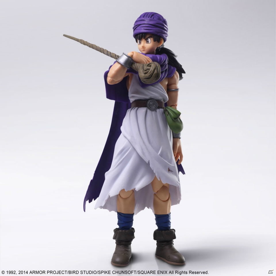 アクションフィギュア・BRING ARTSに「ドラゴンクエストV 天空の花嫁」から主人公とビアンカ、フローラが登場！の画像3