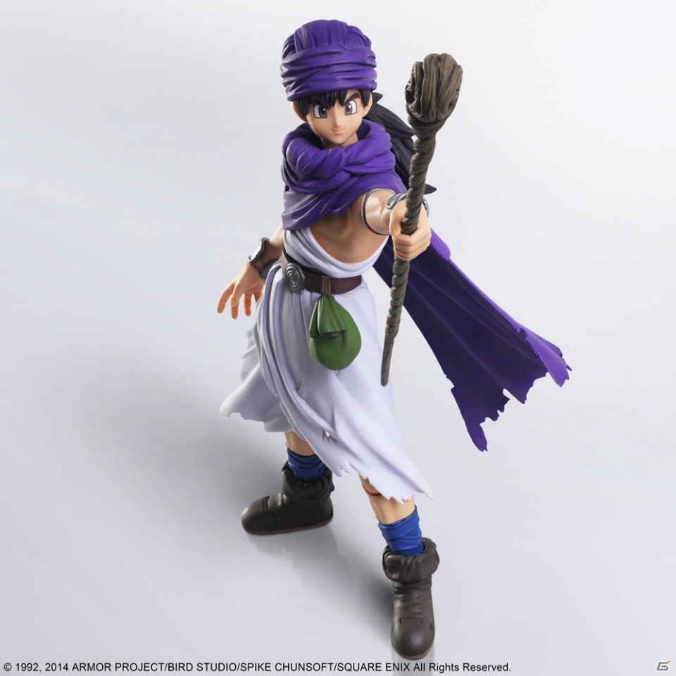 アクションフィギュア・BRING ARTSに「ドラゴンクエストV 天空の花嫁」から主人公とビアンカ、フローラが登場！の画像5