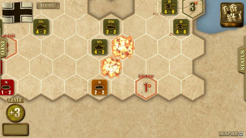 1942年の北アフリカが舞台のSLG「ロンメル1942-Refrain at the battle for North Africa-」が配信開始！の画像7