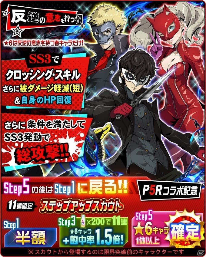 「ソードアート・オンライン メモリー・デフラグ」にて「ペルソナ5 ザ・ロイヤル」とのコラボが実施！の画像8