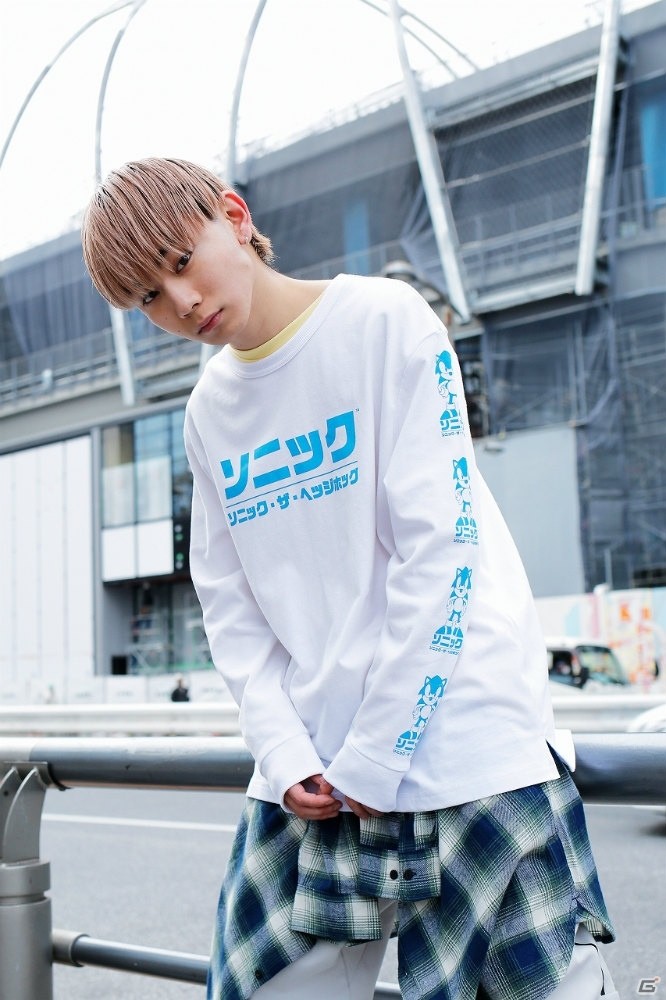 H＆Mメンズから「ソニック・ザ・ヘッジホッグ」のコラボTシャツやパーカーが登場！2月上旬より順次発売の画像2