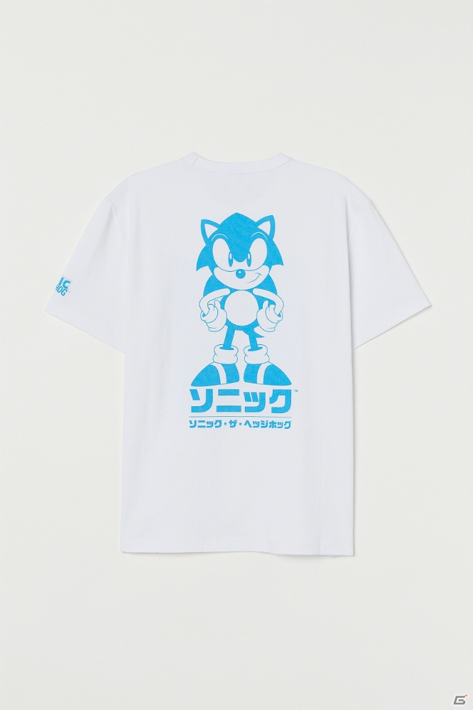 H Mメンズから ソニック ザ ヘッジホッグ のコラボtシャツやパーカーが登場 2月上旬より順次発売の画像 ゲーム情報サイト Gamer