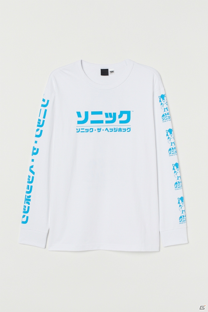 H＆Mメンズから「ソニック・ザ・ヘッジホッグ」のコラボTシャツやパーカーが登場！2月上旬より順次発売の画像8
