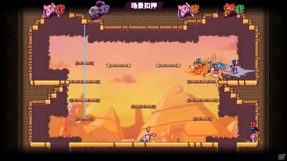ドリル片手に白熱バトル！8人で楽しめるメレーアクション「Drill Man Rumble」が発表の画像16