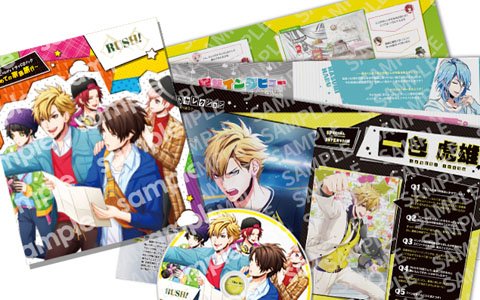 「アニドルカラーズ」の「RUSH！」と「Majestic Story」がそれぞれ登場するドラマCDブックが2月25日に発売！