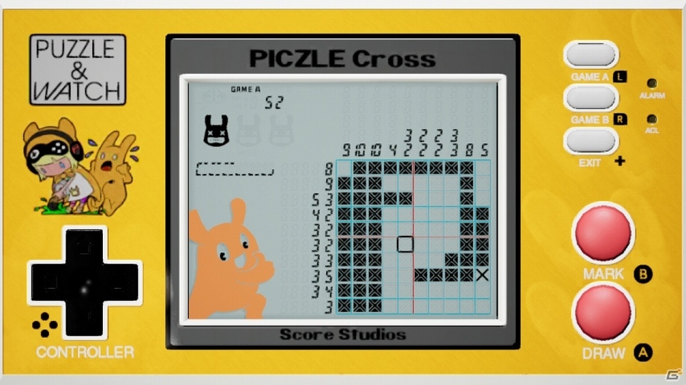 「ピクセル カラーズ」にて80年代のレトロなゲーム画面が特徴のパズルゲーム「PICZLE Cross」が公開！の画像4