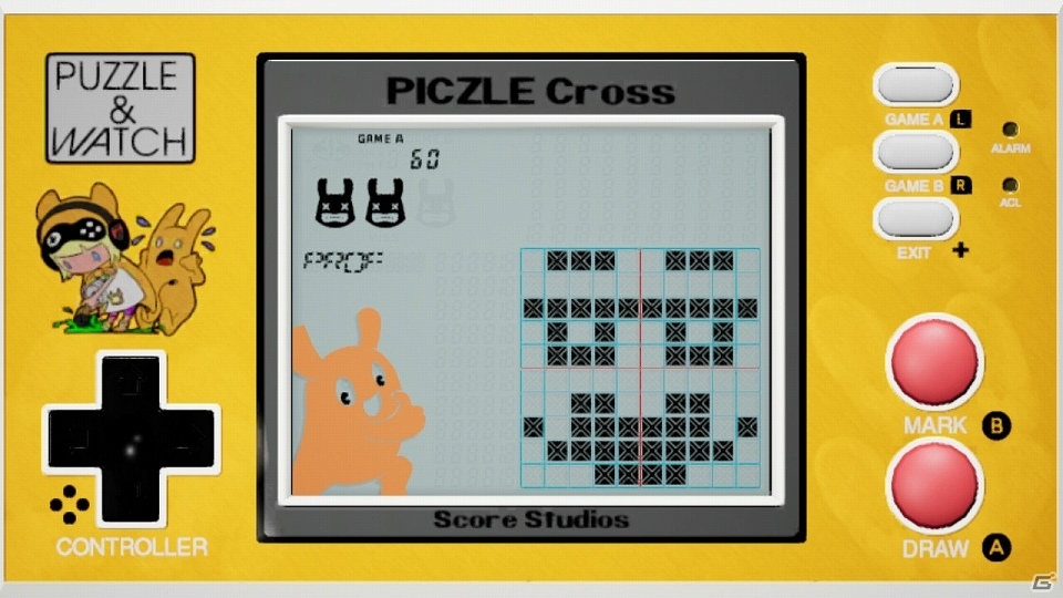 「ピクセル カラーズ」にて80年代のレトロなゲーム画面が特徴のパズルゲーム「PICZLE Cross」が公開！の画像7