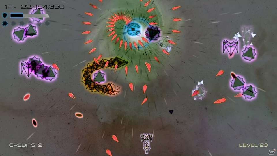 アーケードスタイルSTG「Vortex Attack EX」がSwitchで2月27日に発売！最大3人のローカル協力プレイも可能の画像14