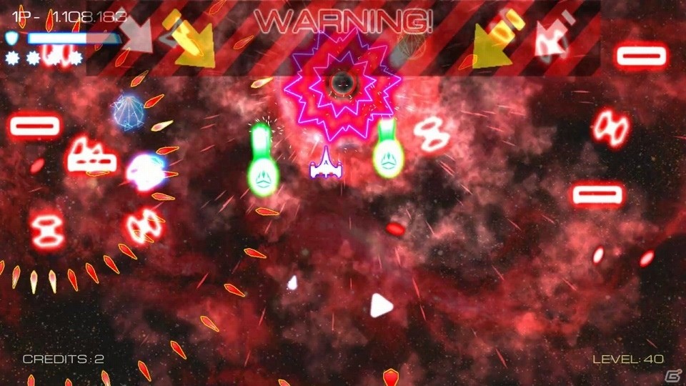 アーケードスタイルSTG「Vortex Attack EX」がSwitchで2月27日に発売！最大3人のローカル協力プレイも可能の画像15