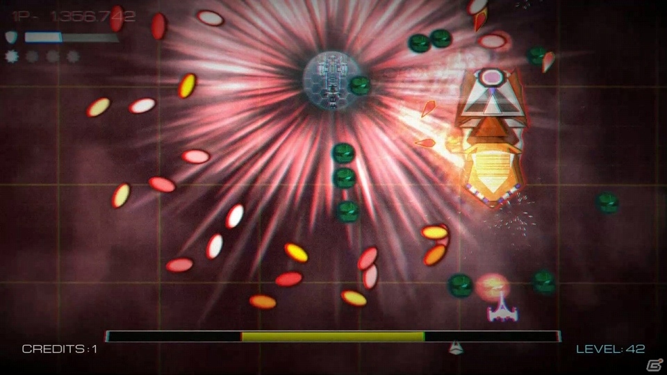 アーケードスタイルSTG「Vortex Attack EX」がSwitchで2月27日に発売！最大3人のローカル協力プレイも可能の画像4