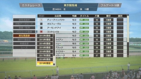 「Winning Post 9 2020」プレイの戦略性を高める「絆コマンド」や復活した「一口クラブ運営」の情報が公開！の画像18