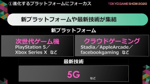 次世代ゲーム機や5Gなどの新環境にフォーカス！「東京ゲームショウ2020」の開催概要を紹介の画像25
