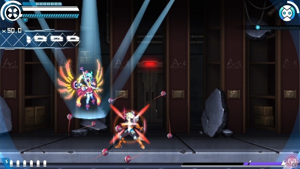 「白き鋼鉄のX THE OUT OF GUNVOLT」がDMM GAMES PCゲームフロアに登場！追加ミッションなどのDLCも同時配信の画像3