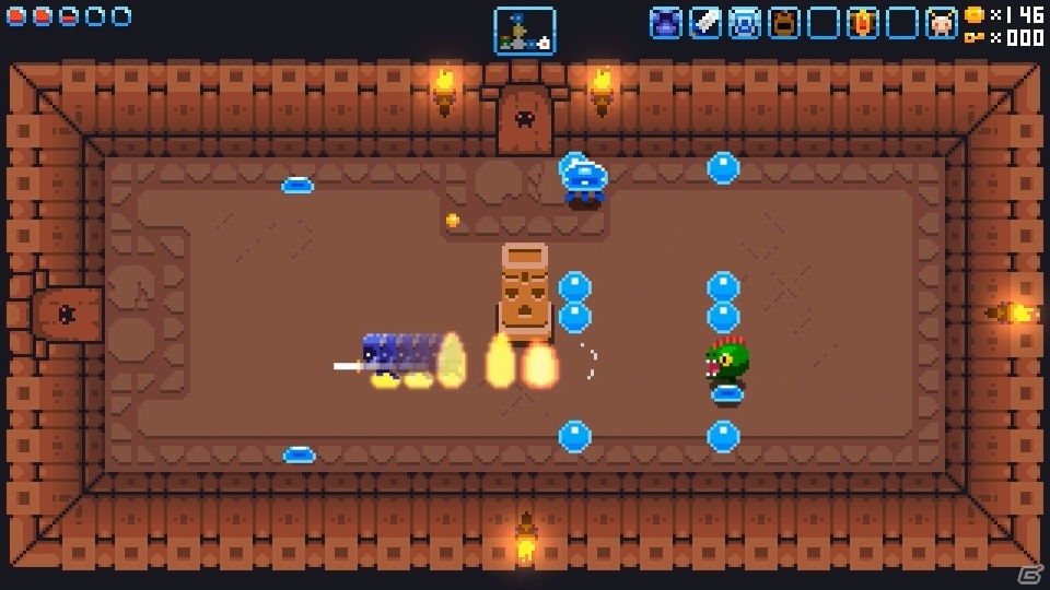 一人の開発者が作り上げたレトロ風ACT「ナイティン' クロス」がPS4/PS Vita/Xbox One/Switch向けに配信開始！の画像5