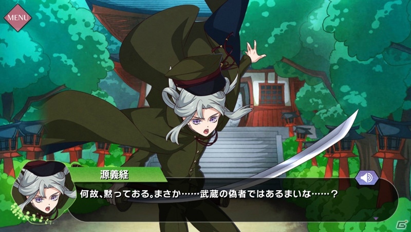 「乙女剣武蔵」新章・京八編が2月26日に開幕！イメージソングは鐘捲自斎通家役・阿部敦さんの「逝キ逝キテ輪廻」に決定の画像3