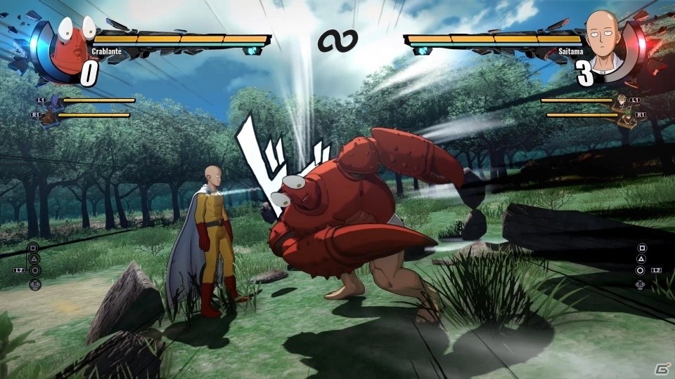 「ONE PUNCH MAN A HERO NOBODY KNOWS」サイタマが全25キャラをワンパンK.O.するPVが公開！の画像2
