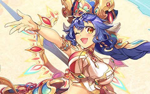 「あやかしランブル！」光属性の新キャラとして★5ガネーシャと★4マオが登場！