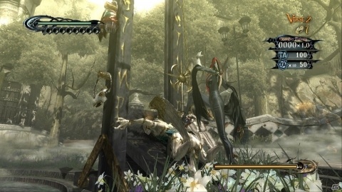 強大無比な魔力を使って天使とバトル！「BAYONETTA＆VANQUISH」に収録される「BAYONETTA」のストーリーやシステムが公開の画像12