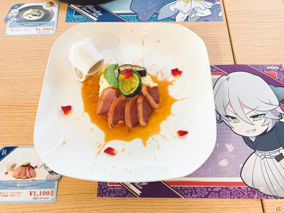 「プリパラ」セレブリティなカフェに語尾は不要！「紫京院ひびき“ホワイトデーディナーショー”コラボカフェ」内覧会の模様をレポートの画像16
