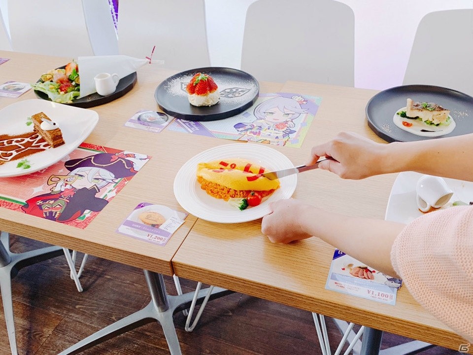 「プリパラ」セレブリティなカフェに語尾は不要！「紫京院ひびき“ホワイトデーディナーショー”コラボカフェ」内覧会の模様をレポートの画像28