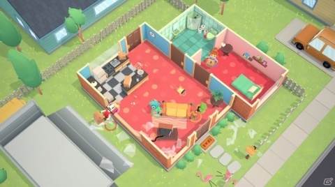 “引っ越し”がテーマのパーティゲーム「Moving Out」のPS4/Switch用日本語パッケージ版が4月29日に発売！の画像4