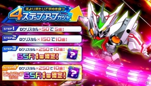 「スーパーロボット大戦DD」ディーダリオンやメラフディンの新SSRユニットパーツが登場する4ステップアップガシャが開催!の画像1