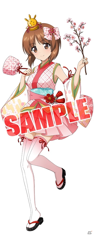 「ガールズ＆パンツァー 戦車道大作戦！」みほや優花里、カチューシャらが雛祭り衣装でガチャに登場！の画像1