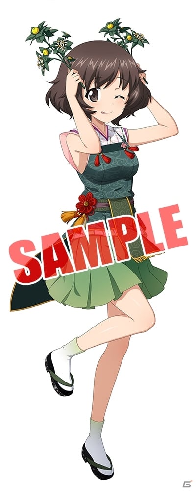 「ガールズ＆パンツァー 戦車道大作戦！」みほや優花里、カチューシャらが雛祭り衣装でガチャに登場！の画像2