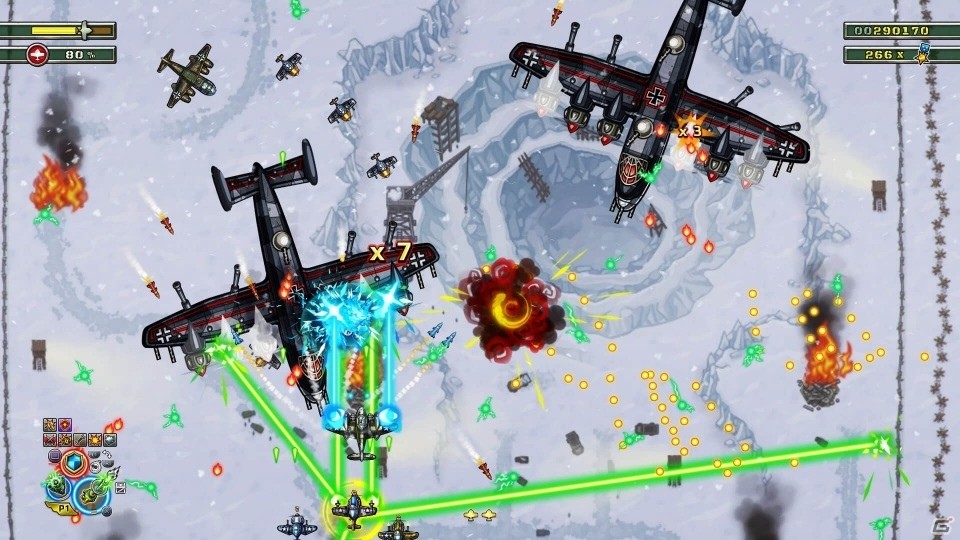 iOS/Android版「エース・オブ・ルフトバッフェ -スクアドロン-」が発売！第二次世界大戦後を舞台にしたSTGの画像6
