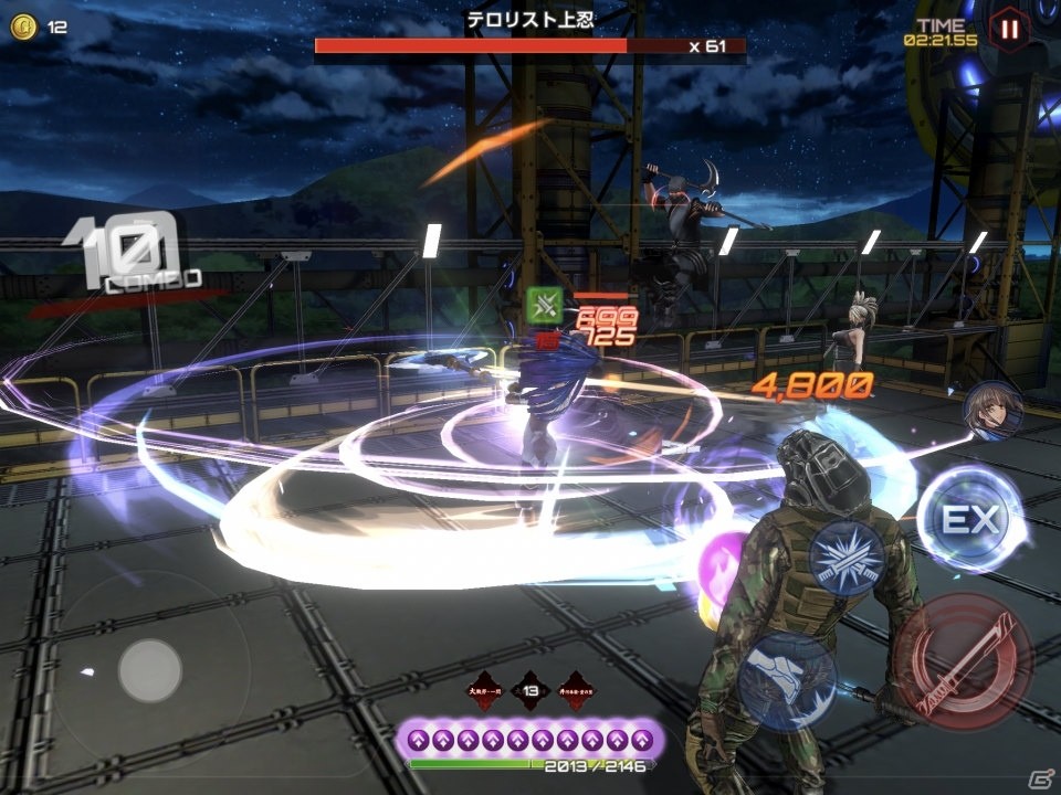 「アクション対魔忍」八津紫がプレイアブル参戦！大型の斧を軽々と振り回す五車学園の教師の画像11