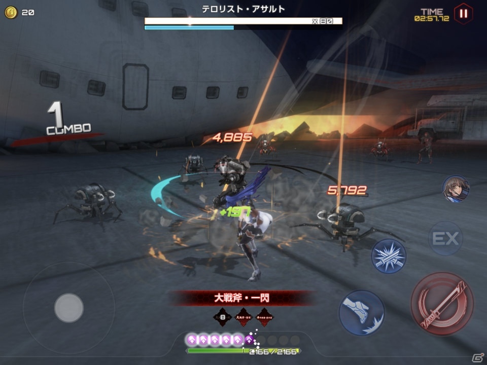 「アクション対魔忍」八津紫がプレイアブル参戦！大型の斧を軽々と振り回す五車学園の教師の画像7