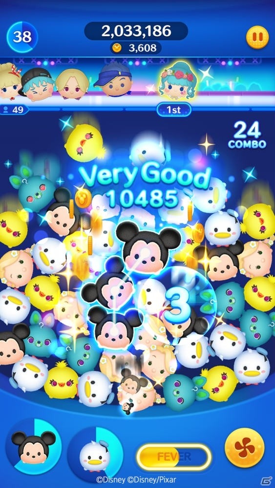 「ツムツム」がサバイバルパズルに！リアルタイム対戦のパズルゲーム「ツムツムスタジアム」が発表の画像3