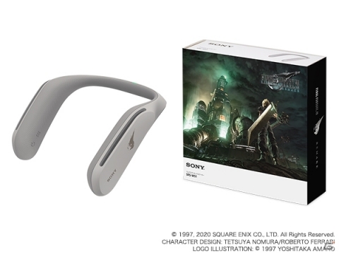 「ファイナルファンタジーVII リメイク」とコラボしたPS4トップカバーとウェアラブルネックスピーカーが登場！の画像3