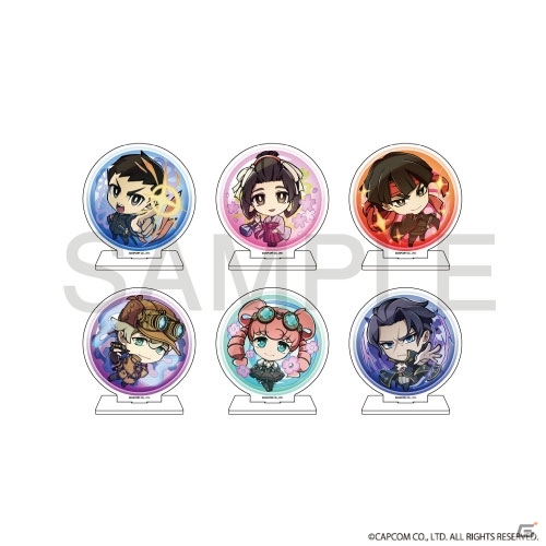 「大逆転裁判」デフォルメイラストの缶バッジやアクリルスタンドが3月7日に発売！オーバルアクリルフレームも登場の画像4