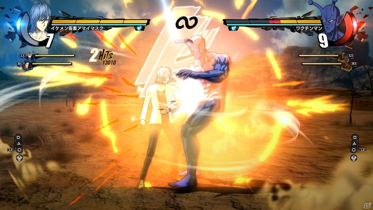 「ONE PUNCH MAN A HERO NOBODY KNOWS」アマイマスクやぷりぷりプリズナーなどのバトルスタイルをチェック！の画像16