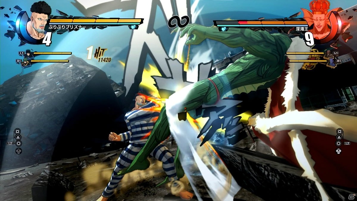「ONE PUNCH MAN A HERO NOBODY KNOWS」アマイマスクやぷりぷりプリズナーなどのバトルスタイルをチェック！の画像40
