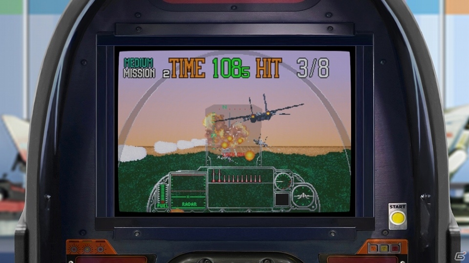 Switch「SEGA AGES G-LOC AIR BATTLE」は体感筐体を丸ごと疑似再現！近日配信予定の画像2