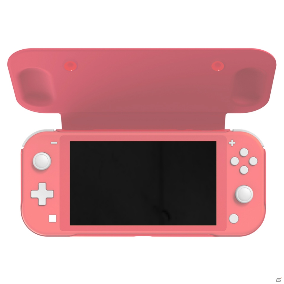 Switch Liteの新色・コーラルにピッタリなスリムソフトポーチとセミハードポーチ、フラップカバープラスが5月下旬に発売！の画像8
