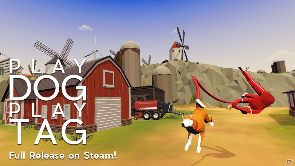 飼い主投げACT「PLAY DOG PLAY TAG」フルリリース版がSteamで配信開始！農場や闘技場などのステージが追加の画像1